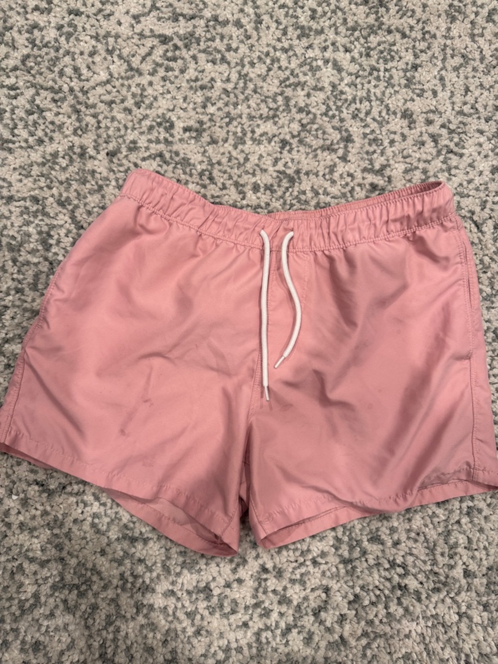 ASOS Pink Elastic Waist Athletic Shorts